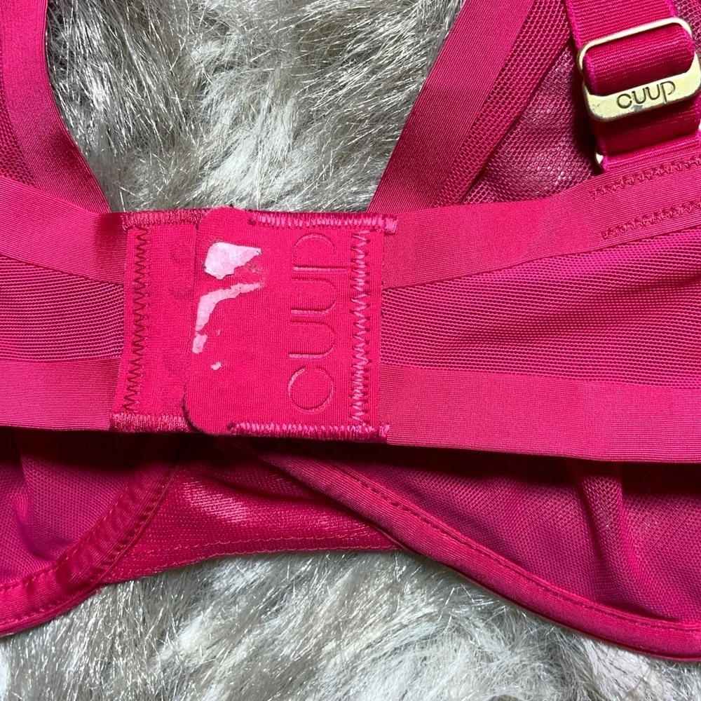 CUUP Fuchsia Mesh Bra